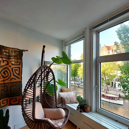 Canal House With A Unique View * Amsterdam